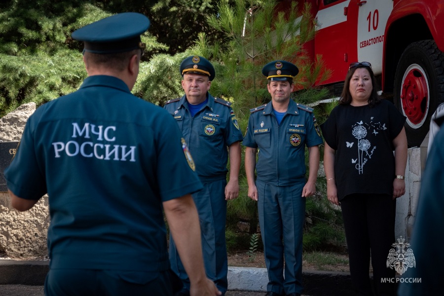 В МЧС России по Севастополю состоялись торжественные мероприятия ко Дню тыла